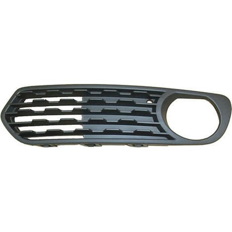 Grille de pare-choc avant gauche ouverte avec trou pour anti-brouillard BMW Série 1 F20 - F21 phase 1 2011-2015