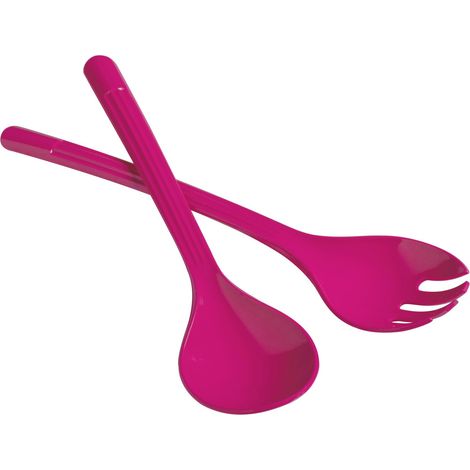 Interiors by Premier Durable Salad Spoon And Fork Set, Portable Serving Spoon And Fork Set, Lightweight Spoon And Fork Set