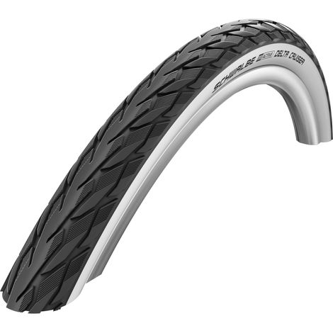 Schwalbe Reifen Delta Cruiser HS431 26x1 3/8" 37-590 weißwand-TSkin KG SBCC
