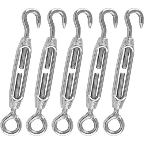 Tendeur à cages, lot de 10 Vis pour panier à fleurs en acier inoxydable - M4 - RWTendeur à cages (1/5)