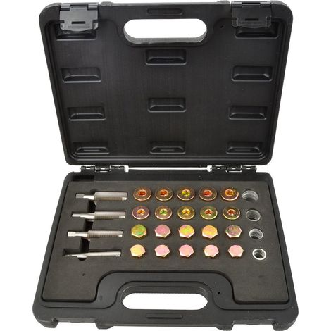 Kit de réparation de bouchon de carter d'huile 64 pièces (6/10) (1/5)