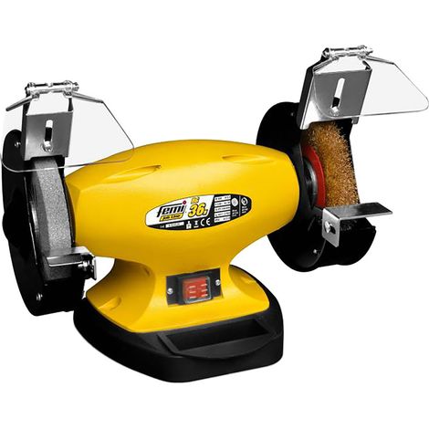 SMERIGLIATRICE DA BANCO 'BG36N' 450 W - mola con spazzola Ø 150 mm.  - FEMI