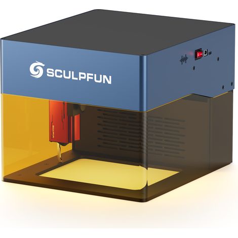 Sculpfun iCube Pro 5W graveur laser portable bois cuir acier