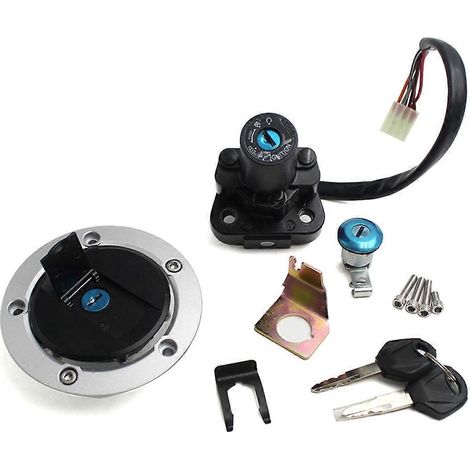 Antivol de contacteur d'allumage moto avec jeu de clés pour GSXR1300-- (1/5)