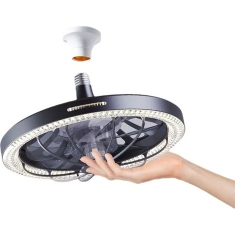 Lumire de ventilateur de plafond LED lumire de ventilateur de plafond de salon de chambre coucher lumire de ventilateur YYV (1/4)