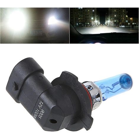 Nueva bombilla de faro de gas halógeno de xenón blanca 9005/hb3 de 6000k y 100w (1 unidad) (1/4)