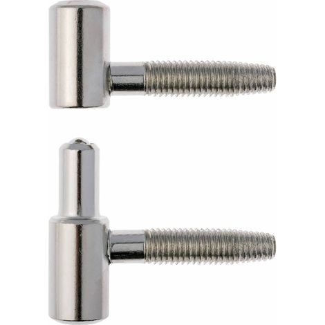 100 x CERNIERA ANUBA ACCIAIO NICHELATO D 13 MM