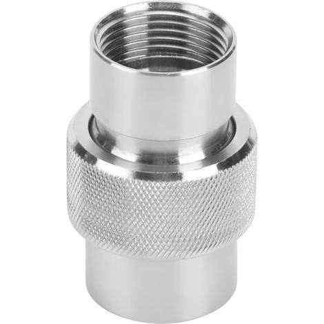 Adaptateur paysager avec connecteur droit pour fontaine en acier inoxydable, filetage femelle G1 pouce. (1/4)