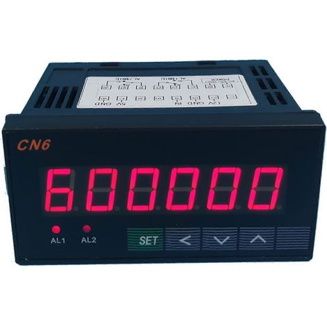 6-digital Multifunctional Led Counter Grating Encoder Display Meter Relay 220v (1/5)