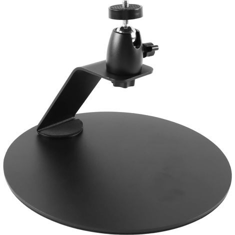 Support de projecteur de bureau à vis 1/4'', support de table réglable multi-angle, capacité de charge de 5 kg, base antidérapante pour mini projecteurs, caméras, moniteurs CY00375-1 (1/5)