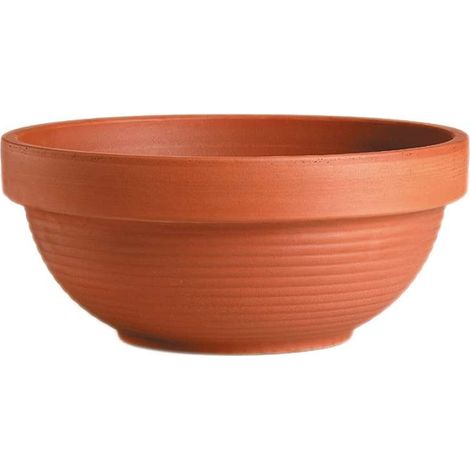 Deroma Vaso Terracotta Cotto - Rotondo 23 cm
