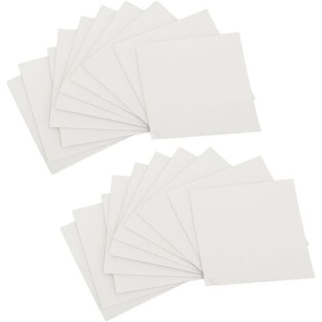 Kit de réparation de 20 patchs TPU pour matelas pneumatiques, châteaux gonflables, tentes, bouées, matelas et jouets gonflables.