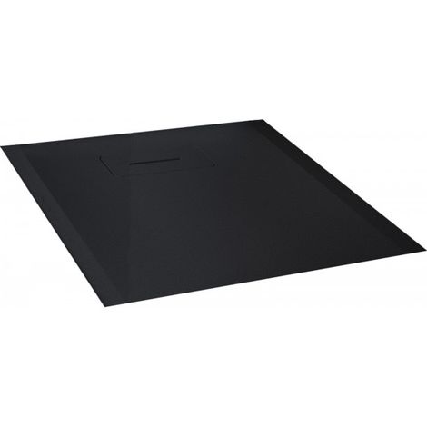 Receveur de douche recoupable NOVELLINI NOVOSOLID noir 100x100 cm (1/5)