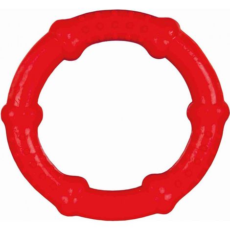 TRIXIE - ANNEAU CAOUTCHOUC NATUREL RÉSISTANT FLOTTANT 16 CM ZOO TX-3330