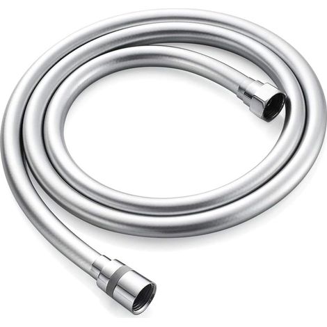 Tubo flessibile doccia antitorsione 2,0 m gomma bianca