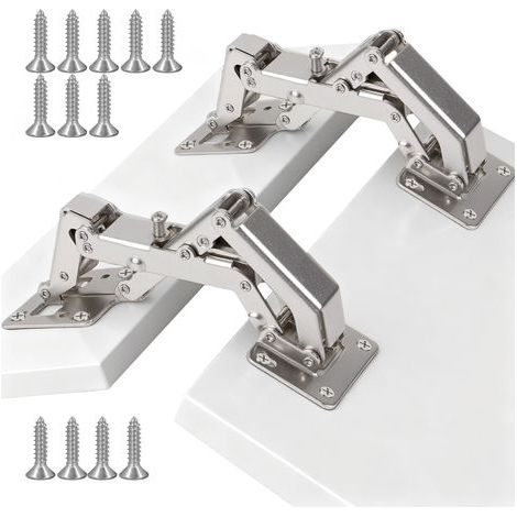 Scharniere für Küchenschranktüren, 170° Öffnungswinkel, Walzstahl, Soft-Close-Funktion, Küchenausstattung (1/5)
