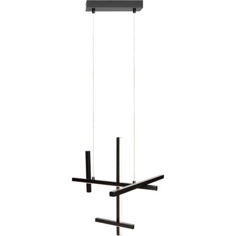 Suspension géométrique noire LED 27W Maxlight P0546 (1/4)