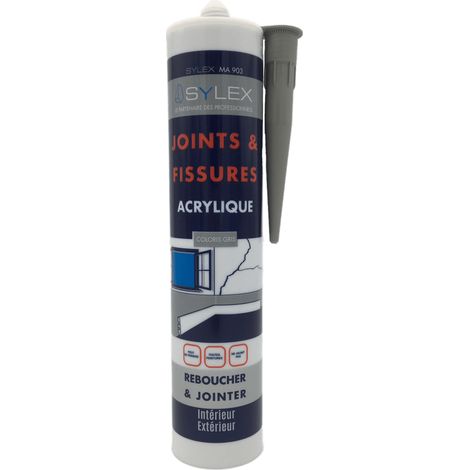 Sylex MA 903 Mastic Joints et Fissures 280ml Gris  Couleur: GRIS