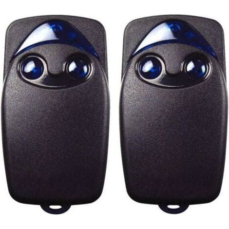 2 télécommandes de porte de garage électriques Flo2r-s 433.92 MHz à 2 boutons. compatibles avec les télécommandes de porte de garage Nice Remote TRIMEC (1/4)