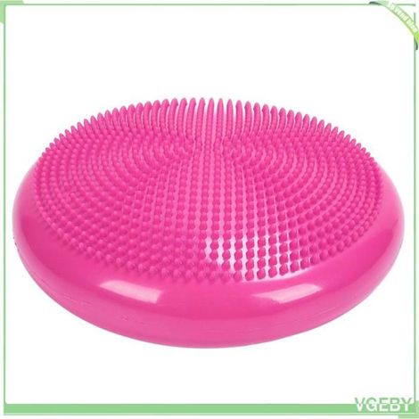 Coussin de disque d'équilibre - FAFEICY - Professionnel - PVC - Antidéflagrant - Rose (1/5)