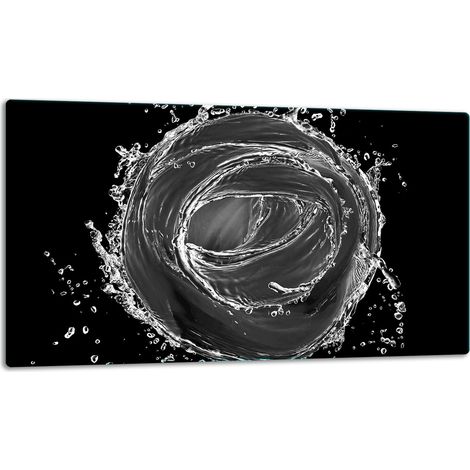 Schneidebrett aus Glas, 52 x 30 cm, Wasser (1/5)