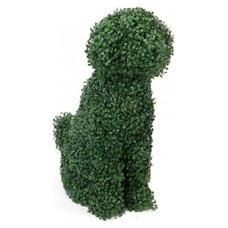 Chien buis artificiel 3D topiaire (1/4)