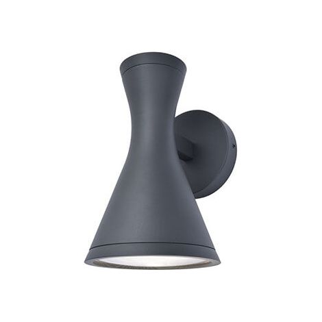 Applique murale extérieure BRUND noire 2xGU10 IP44 Lutec (1/3)