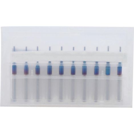 10 Stück Hartmetall-Fräser, blauer Schaftfräser, Gravierfräser für CNC-Leiterplattenmaschinen (1,0 mm)