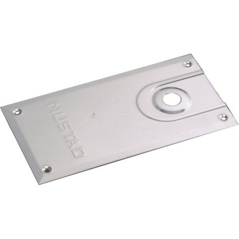 Plaque de pivot 706.01 pour série 8660 finition inox - LCN - 3050705082 (1/2)