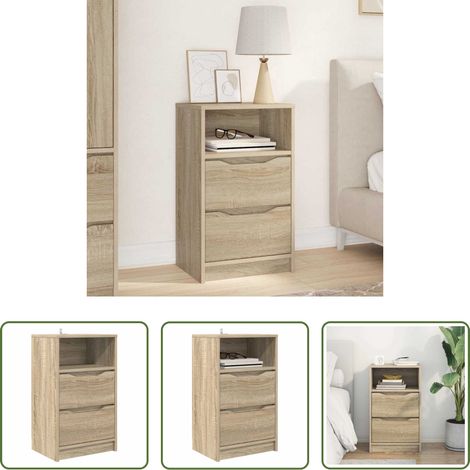 vidaXL Étagère - Table de chevet Chêne Sonoma 40 x 30 x 467 cm Bois d'ingénierie (1/5)