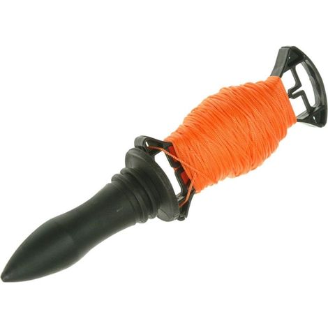 Faithfull Orange Brick Line 75m 246ft on Spool FAIBLREEL (1/3)