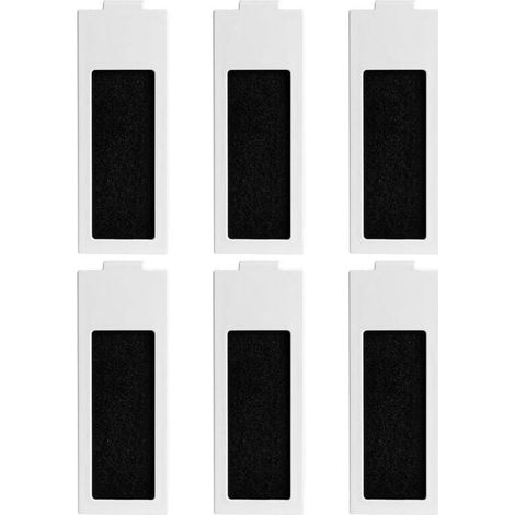 Lot de 6 filtres HEPA pour ECOVACS DEEBOT T30 OMNI / T30 PRO OMNI / T30S / T30S / T30s Pro COMBO accessoires d'aspirateur robot (1/4)
