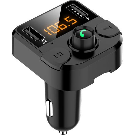 Lecteur MP3 de voiture BT36B avec lecteur de carte/clé USB, qualité audio sans perte, appels mains libres Bluetooth, compatible Bluetooth 3.1A (norme BT36B). (1/4)