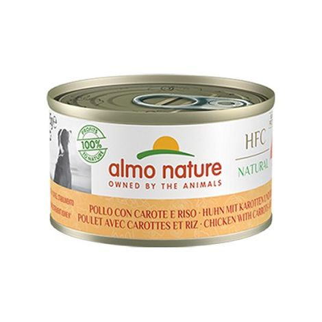 Almo Nature Classic per Cane da 95gr | Pollo con Carote e Riso