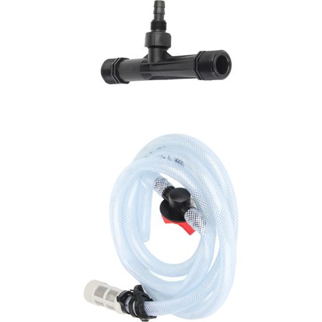 Injecteur d'engrais en plastique efficace avec tube d'irrigation goutte à goutte pour pelouse, jardin et serre, 2,5 cm (1 pouce). (1/5)