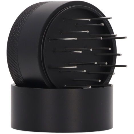 QORVA-Distributeur d'aiguilles à café en acier inoxydable résistant à la rouille avec base pour cafés et maisons 58 mm (1/5)