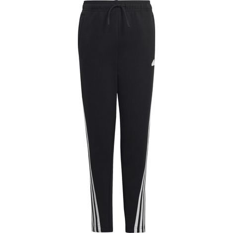 Pantaloni della tuta da bambino adidas FUTURE ICONS 3-STRIPES neri HR6313 taglia 128
