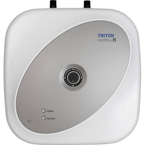 Triton Instaflow 2kw 15 Litre Stored Hot Water Heater Under Sink Single Point (1/4)