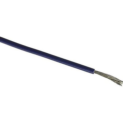 RS PRO Fil de câblage, section 2,5 mm², 1000 V Bleu Cuivre, Maximum +70 °C, 25m ( Prix pour Bobine de 25 Mètres )