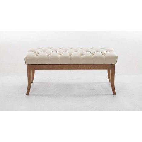 Sitzbank Ramses Kunstleder antik-hell creme 100 cm (1/5)