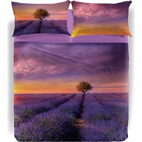 Parure de lit avec Housse de Couette 100% Coton 2 Taies d’Oreiller 50x80 cm, Linge de Lit Confortable et Elégant Housses de Couettes Pour 1 Personne ou 2 Personnes (1/5)