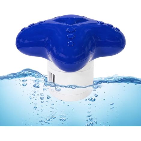 Flotteur de chlore de piscine – Support flottant automatique pour , spa, – pour l'entretien de l'eau, le nettoyage, le spa, la maison, le jardin, l'étang (1/5)