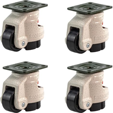 Foton GD40F casters, level adjustable casters, swivel casters, heavy-duty casters. (1/4)