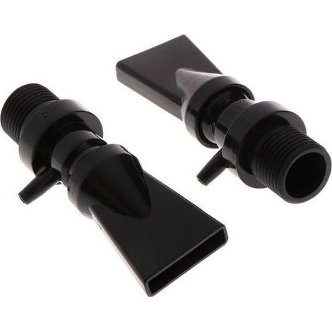 Pompe pour Aquarium en Plastique avec Bec de Canard, Buse de Sortie d’Eau et Raccord pour Tuyau de Retour
