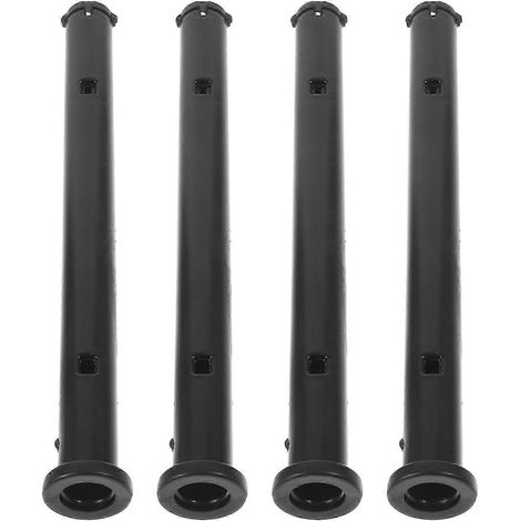 Ensemble de 4 loquets de couvercle de poubelle extérieure, boulons de fixation, loquets de rechange WHBYV (1/4)