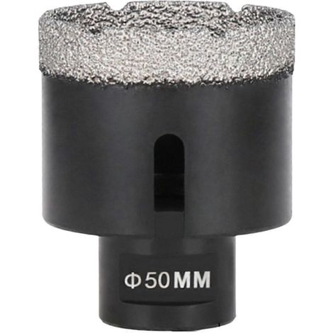 Foret diamanté 50 mm pour marbre M14, outil de perçage pour carrelage et pierre, 1 pièce, outil d'ouverture de trous pour filetage et brasage (1/5)