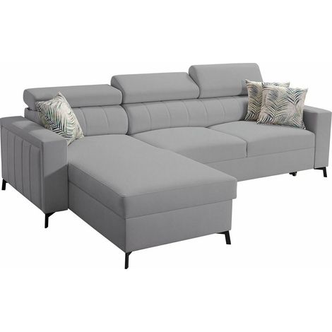 Canapé d'angle Sarasota 151, Mono 244 + Botanical 36, Disponible, 250x171x83cm, 0