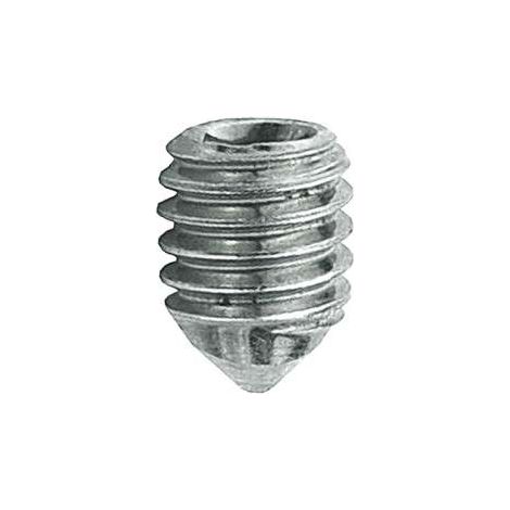 Grani per maniglie zincato bianco M5x10 mm