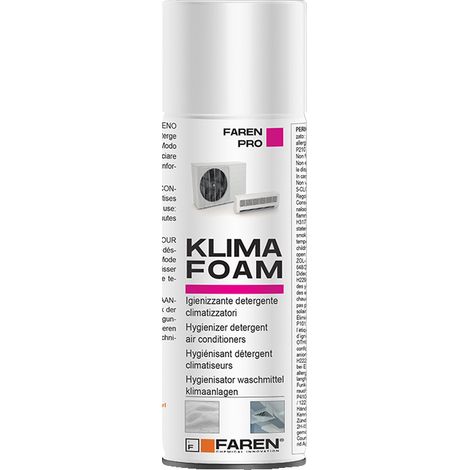 Spray Détergent Et Désinfectant Faren Klim Foam 400ml - Faren