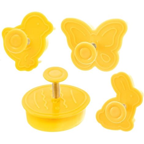 Set di 4 formine per biscotti di Pasqua. (1/5)